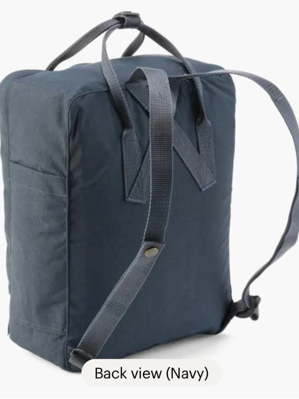 Fjällräven Kånken Classic backpack in navy blue